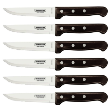 Juego 6 Cuchillos Jumbo Polywood Tramontina