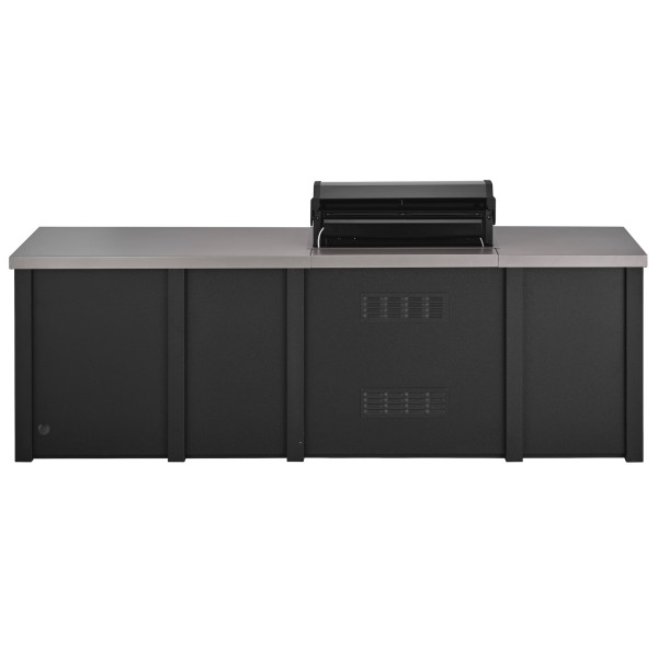 Cocina Exterior Grandpro Serie Alu Graphite Maxim Pack 4