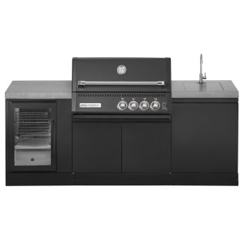 Cocina Exterior Grandpro Serie 215 Pack 4 Black