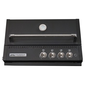 Cocina Exterior Grandpro L-Shape Crossray Black 2