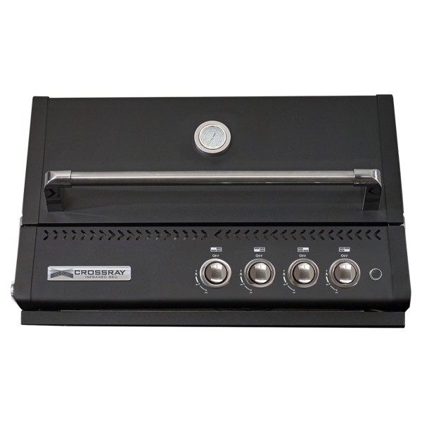 Cocina Exterior Grandpro L-Shape Crossray Black