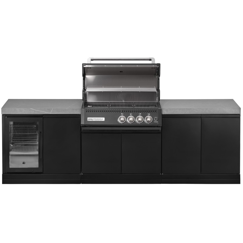 Cocina Exterior Grandpro Serie 272 Pack 3 Black