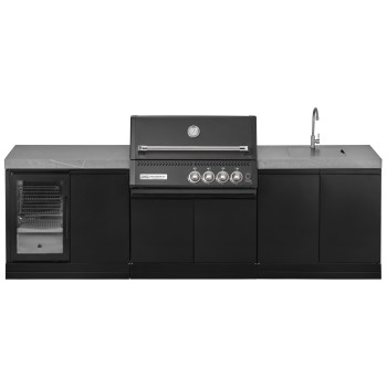 Cocina Exterior Grandpro Serie 272 Pack 4 Black