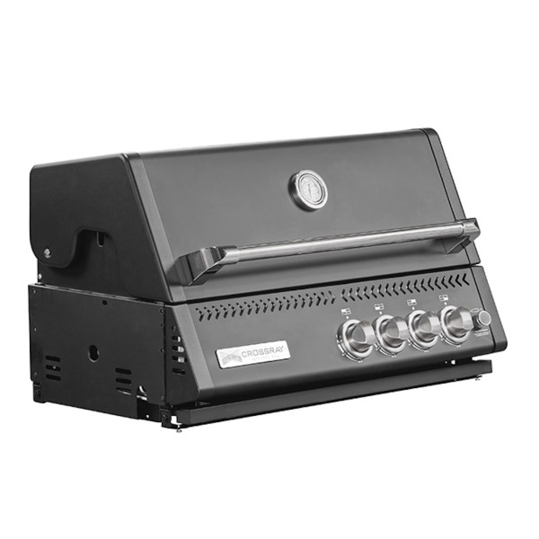 Heatstrip Crossray Black Built in gas BBQ
