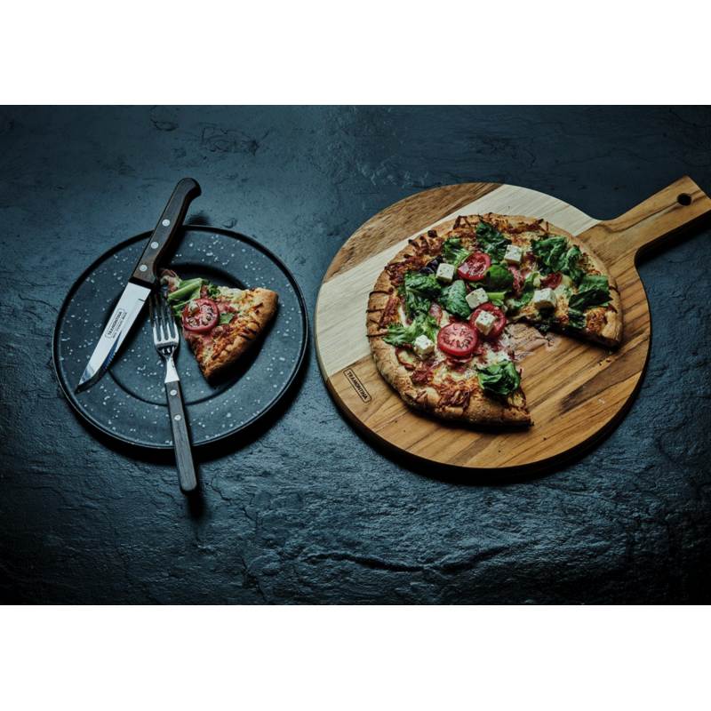 Tabla de Madera con Asa para Pizza Tramontina