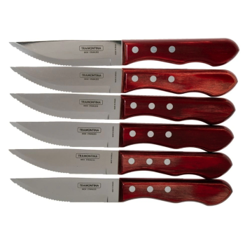 Juego 6 Cuchillos Jumbo para Barbacoa Tramontina