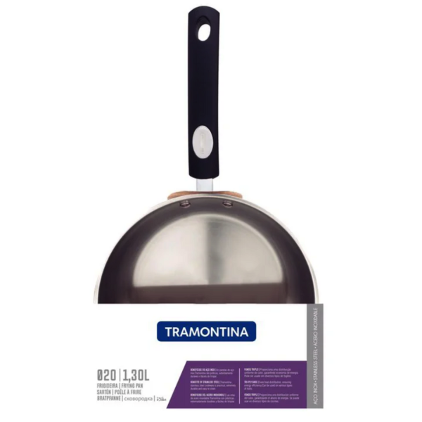 Sartén Inox. Astro 20 cm. Tramontina