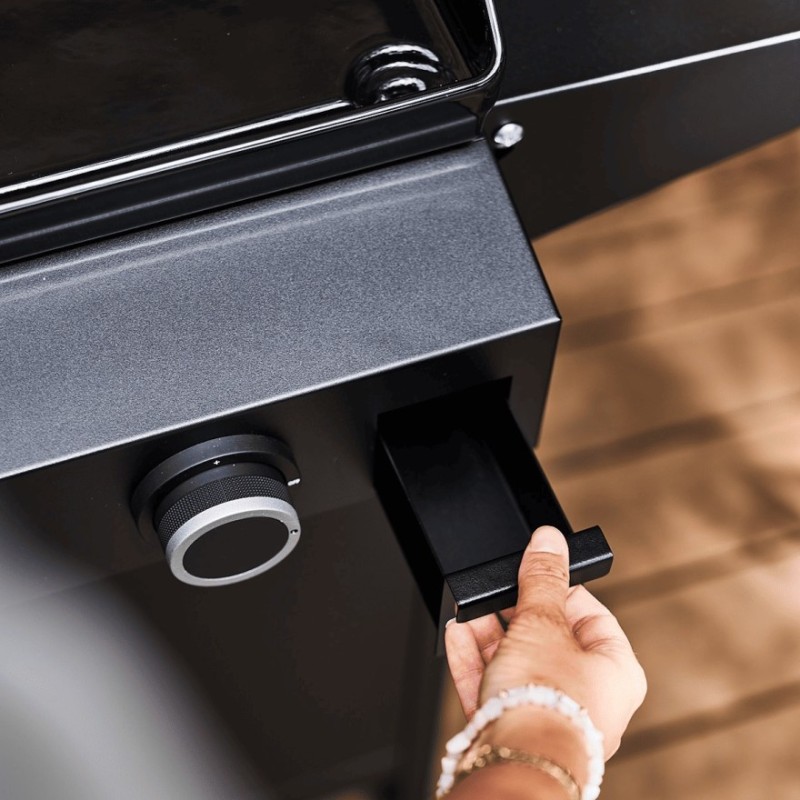 Plancha Origin Gas 60 Acero Negro V25