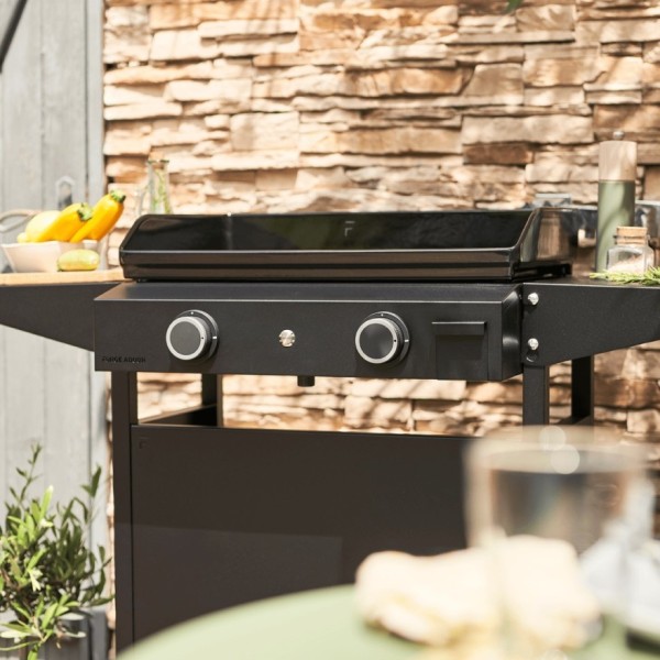 Plancha Origin Gas 60 Acero Negro V25