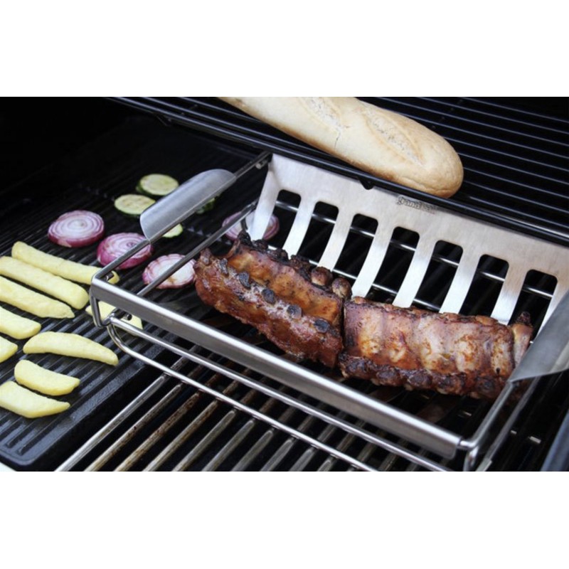 Soporte de Asado con 6 Brochetas