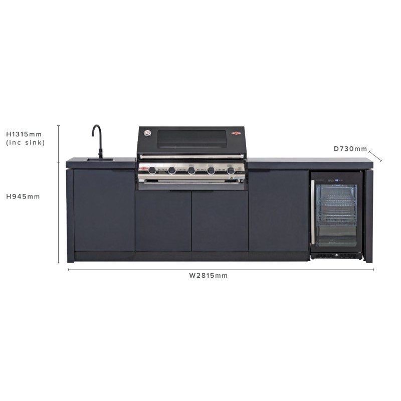 Cocina Exterior Cabinex con Signature S3000E 5B