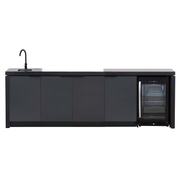 Cocina Exterior Cabinex sin barbacoa (hueco superior) con nevera