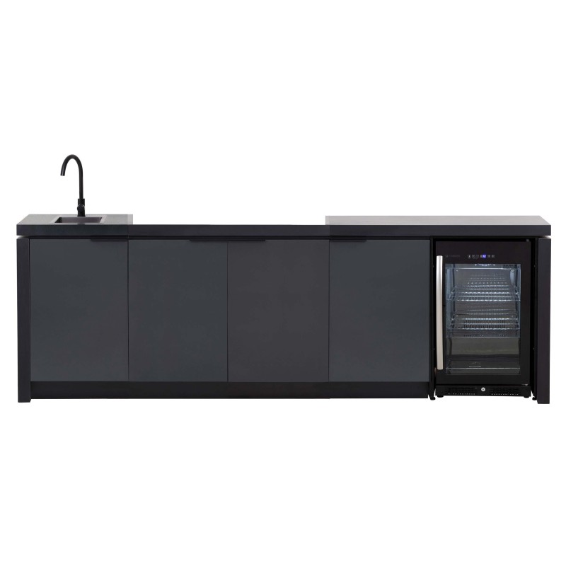 Cocina Exterior Cabinex sin barbacoa (hueco superior) con nevera