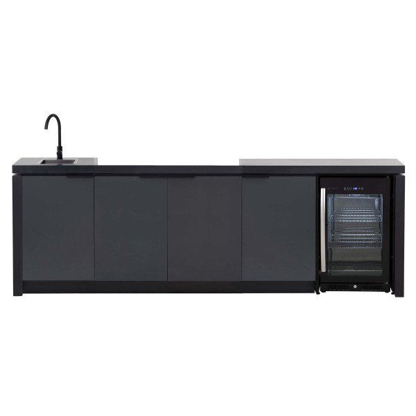 Cocina Exterior Cabinex sin barbacoa (hueco superior) con nevera