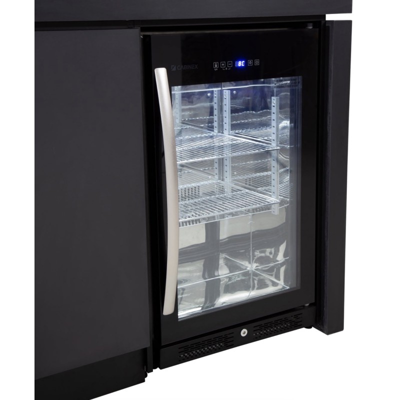 Cocina Exterior Cabinex con Proline Tapa Plana