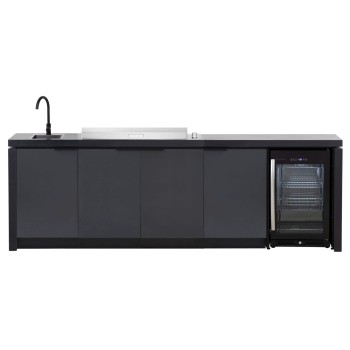 Cocina Exterior Cabinex con Proline Tapa Plana