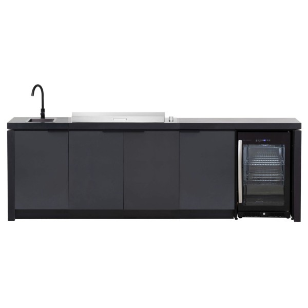 Cocina Exterior Cabinex con Proline Tapa Plana
