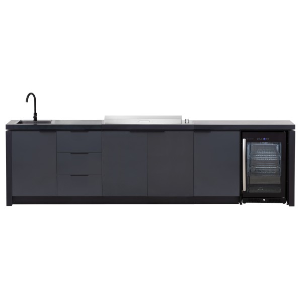Cocina Exterior Cabinex Premium con Proline Tapa Plana