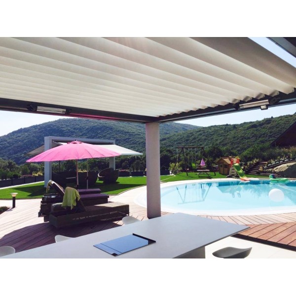 Calefactor Infrarrojos exterior Veito Blade S Silver