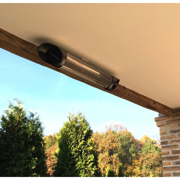 Calefactor Infrarrojos exterior Veito Blade S Silver