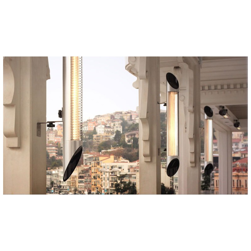 Calefactor Infrarrojos exterior Veito Blade S Silver