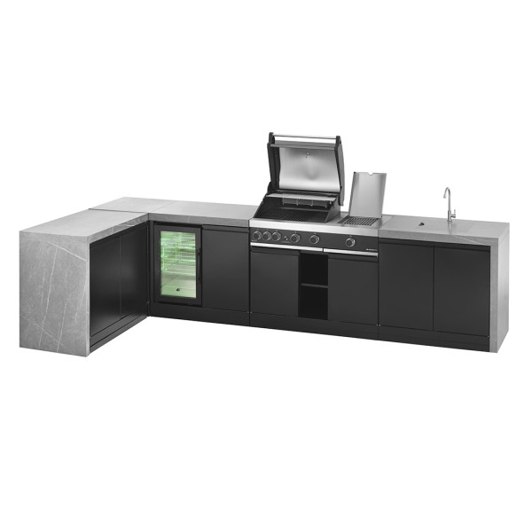 Cocina Exterior Grandpro L-Shape Premium G4 Plus