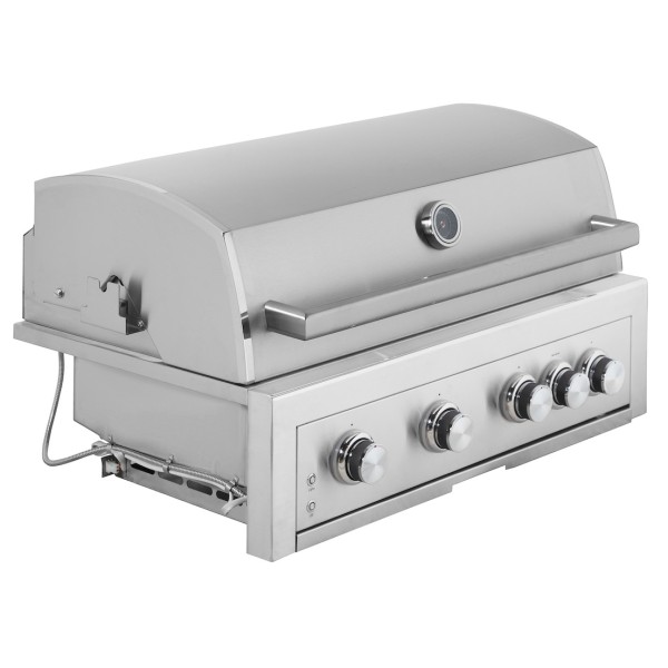 Barbacoa ST-G4B-IR de 4 quemadores para encastrar