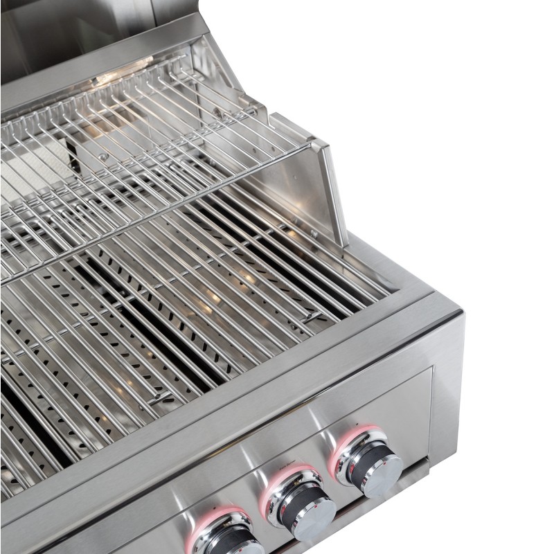 Barbacoa ST-G4B-IR de 4 quemadores para encastrar
