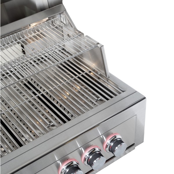 Barbacoa ST-G4B-IR de 4 quemadores para encastrar