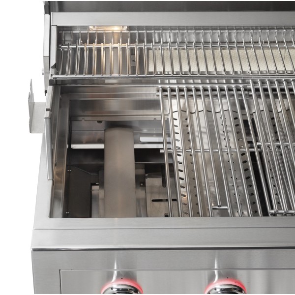 Barbacoa ST-G4B-IR de 4 quemadores para encastrar