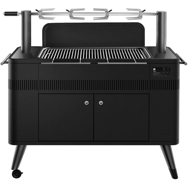 Barbacoa de Carbón con Rustidor Hub II
