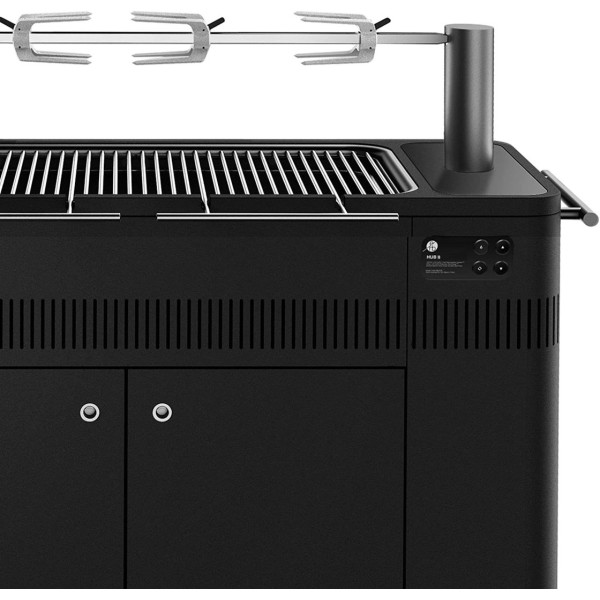 Barbacoa de Carbón con Rustidor Hub II