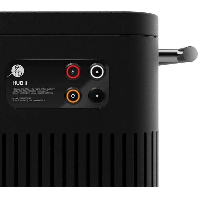 Barbacoa de Carbón con Rustidor Hub II