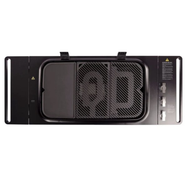 Barbacoa de Gas Furnace Negra Everdure