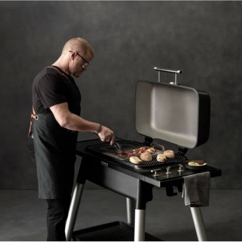 Barbacoa de Gas Furnace Negra Everdure
