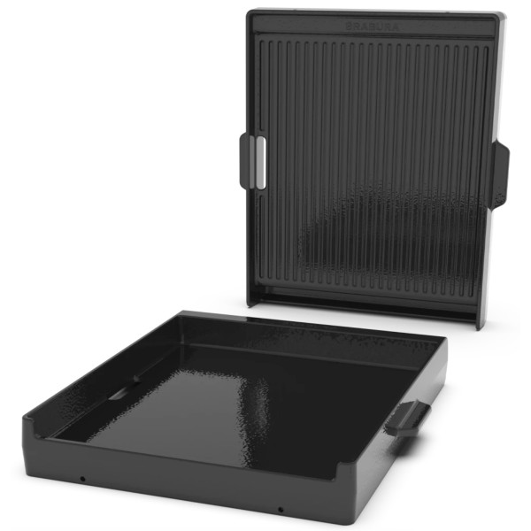 Plancha Reversible Brabura 40 cm