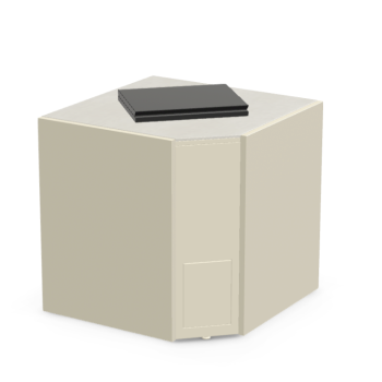 Módulo Rinconera CT 90 Brabura con Neolith Y Cubeta para Hielo 2