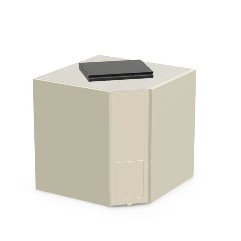 Módulo Rinconera CT 90 Brabura con Neolith Y Cubeta para Hielo