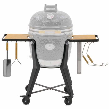 Carro para Kamado Monolith TWO.55 (Classic) con Mesas Laterales 2