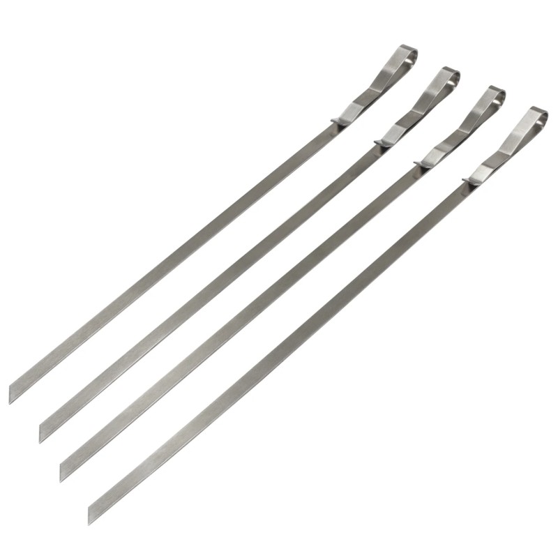 Pinchos de Acero Inoxidable Char-Griller 4 Piezas