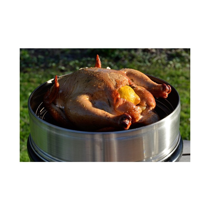 Extensión de Tapa y Soporte para Pollo para barbacoas Cobb