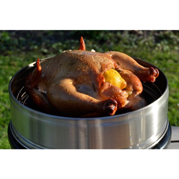 Extensión de Tapa y Soporte para Pollo para barbacoas Cobb
