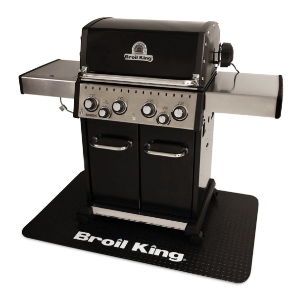 Alfombra Negra 140 x 90 cm. Broil King