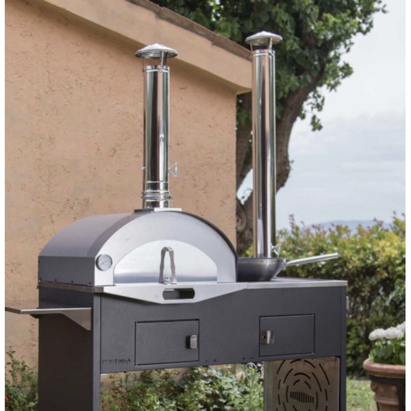 Horno con Barbacoa Fontana Pizza Cocina
