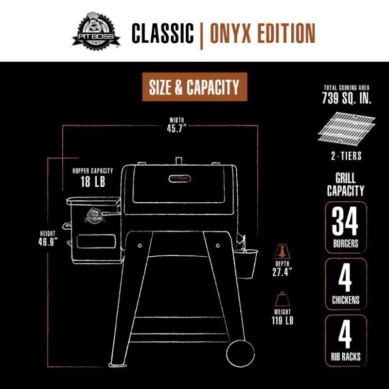 Pit Boss Onyx Classic 700