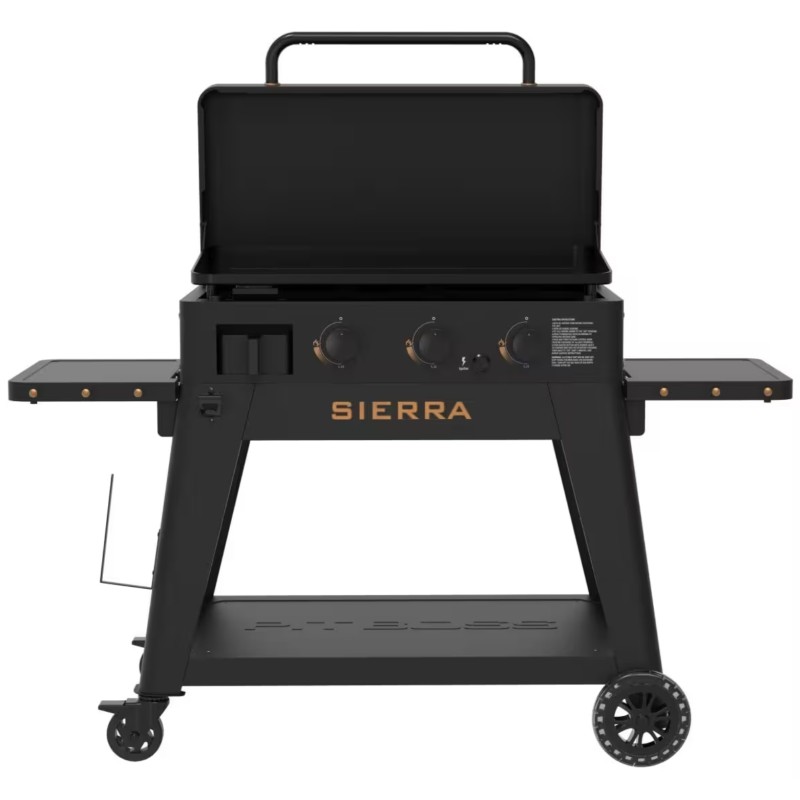 Plancha Pit Boss con Carro Onyx 3 Quemadores