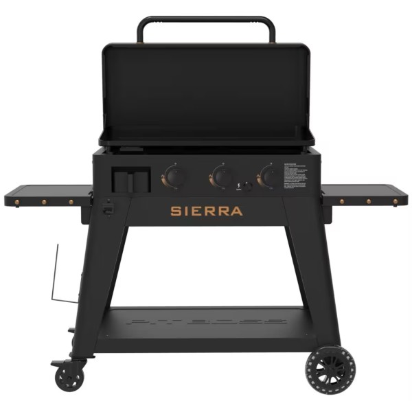 Plancha Pit Boss con Carro Onyx 3 Quemadores