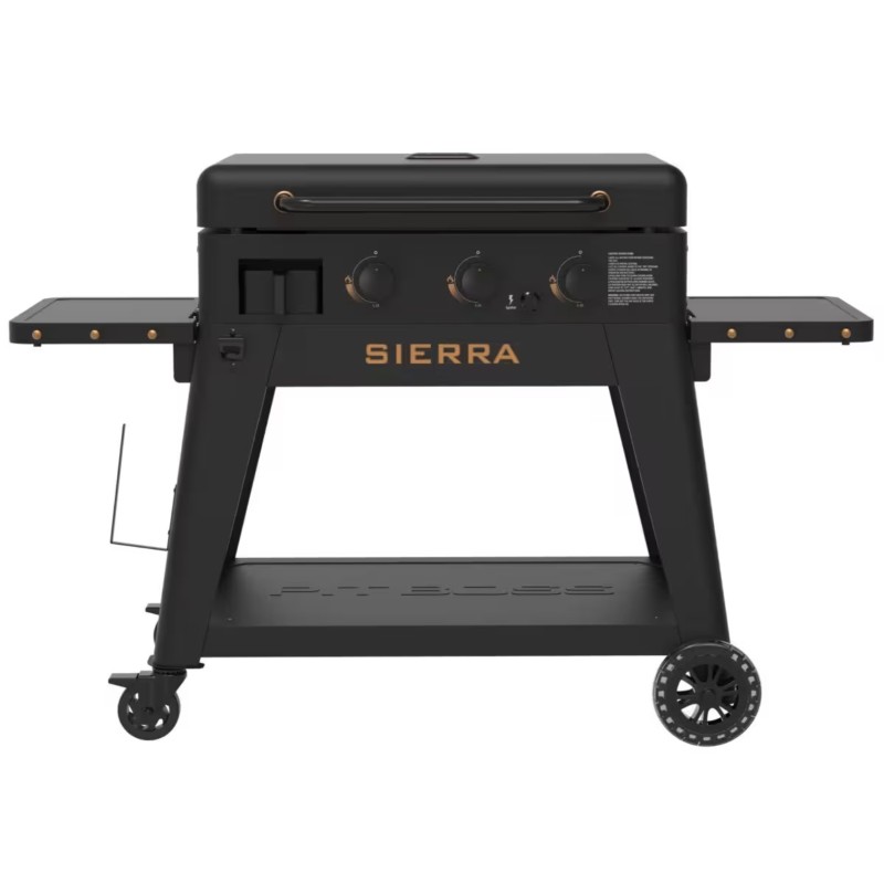 Plancha Pit Boss con Carro Onyx 3 Quemadores