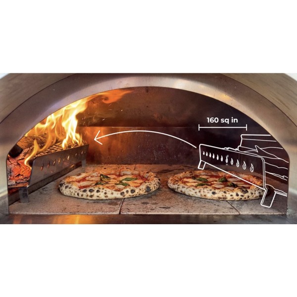 Horno Híbrido Fontana Volta 90