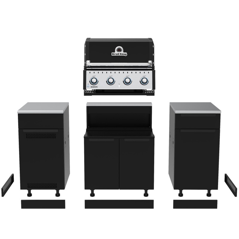 Cocina Exterior Modular MOK Baron 420